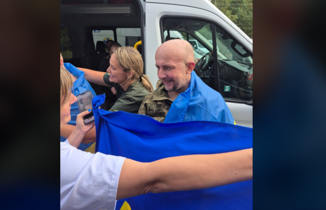 Обмін полоненими з РФ: додому повернувся журналіст Дмитро Хилюк