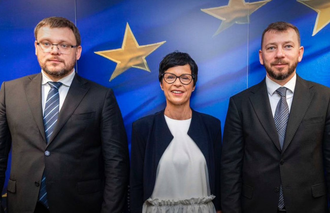 Руководитель САП Клименко и глава НАБУ Кривонос в Брюсселе встретились с Еврокомиссаркой Кос