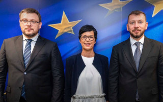 Руководитель САП Клименко и глава НАБУ Кривонос в Брюсселе встретились с Еврокомиссаркой Кос