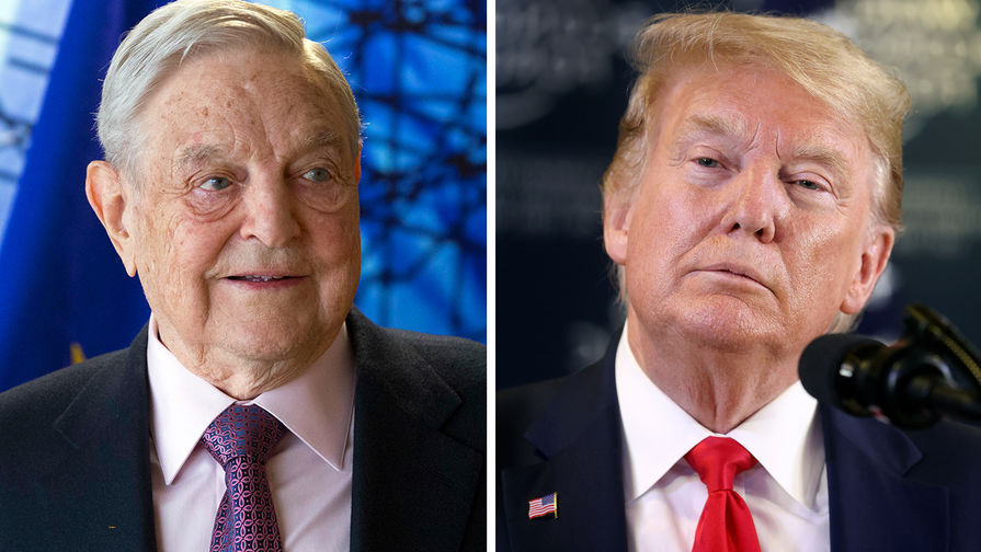 Дональд Трамп призвал привлечь Джорджа Сороса к ответственности за поддержку протестов в США