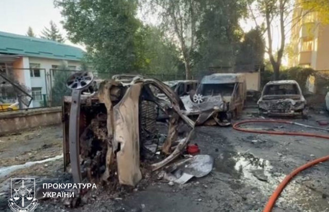 Київ після ночі нагадує кадри з фільму жахів – фото наслідків атаки