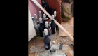 После попадания в квартиру БПЛА уцелело шампанское – киевлянка показала видео момента попадания
