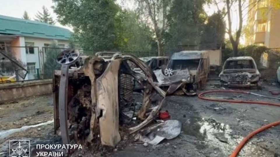 Киев после ночи напоминает кадры из фильма ужасов – фото последствий атаки
