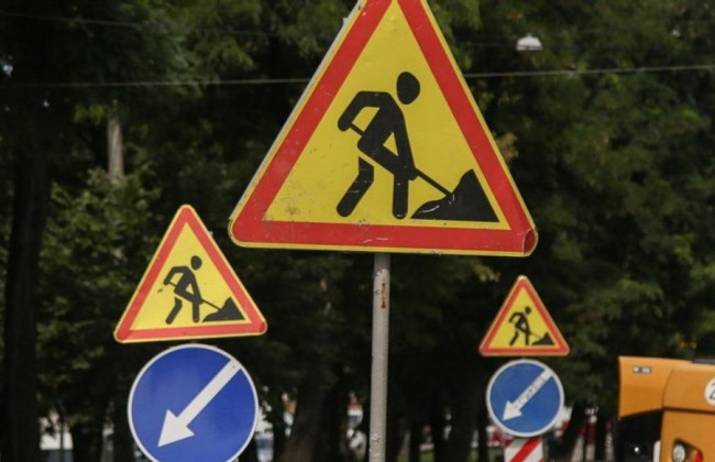 На Соломенской в Киеве ограничат движение из-за ремонта дороги