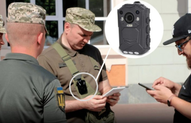 С 1 сентября все сотрудники ТЦК обязаны носить бодикамеры