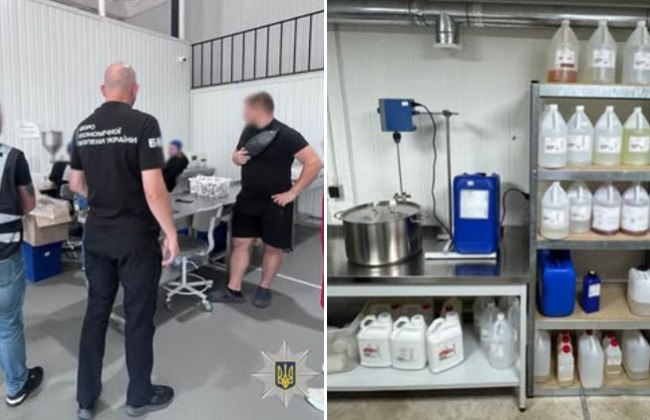 В Днепропетровской области разоблачили подпольное производство жидкостей для электронных сигарет