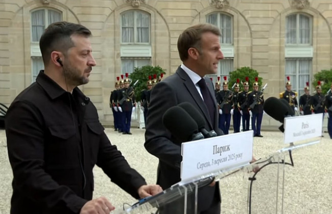 Европа готова предоставить гарантии безопасности Украине в тот день, когда будет подписан мир, — Макрон