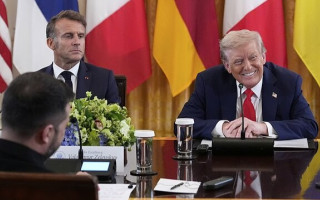 Макрон, Зеленский и европейские лидеры проведут переговоры с Трампом после саммита в Париже