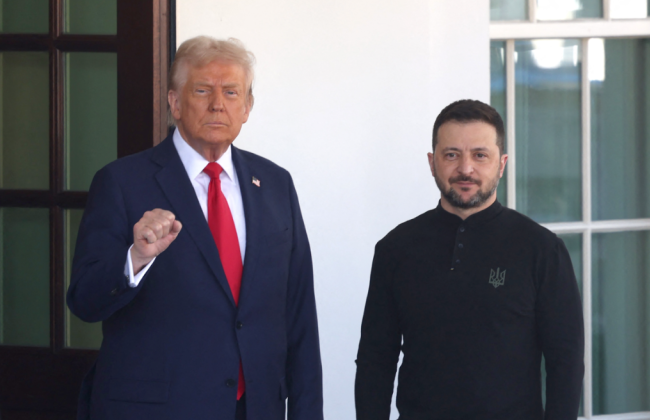 Зеленский проводит видеоконференцию с Трампом и европейскими лидерами — Le Monde