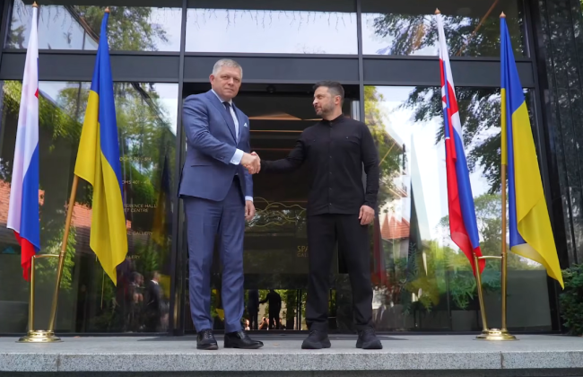 Зеленский после переговоров с Фицо: Словакия поддерживает Украину в движении в Евросоюз