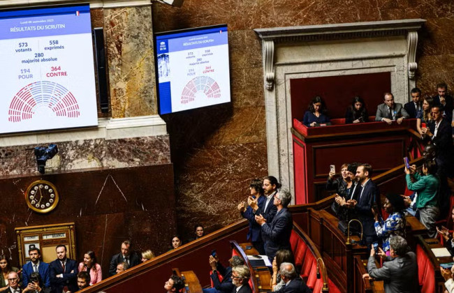 Во Франции выразили недоверие правительству премьера Франсуа Байру