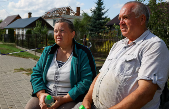 В Польше дрон попал в здание пенсионеров, когда они смотрели новости о российской атаке