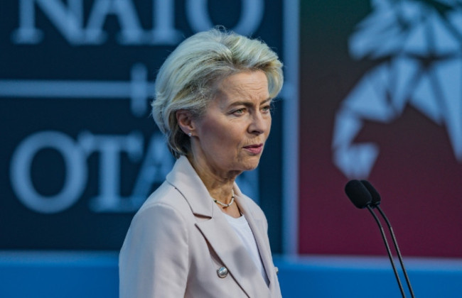 ЕС построит стену дронов и запустит мониторинг границы с РФ — Урсула фон дер Ляйен