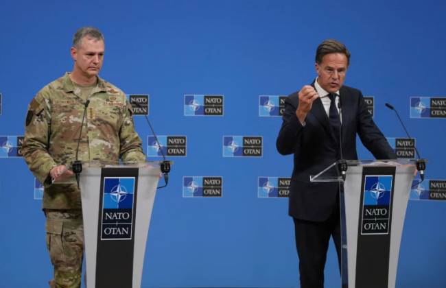 Марк Рютте заявив, що задоволений реакцією США на вторгнення дронів РФ у Польщу