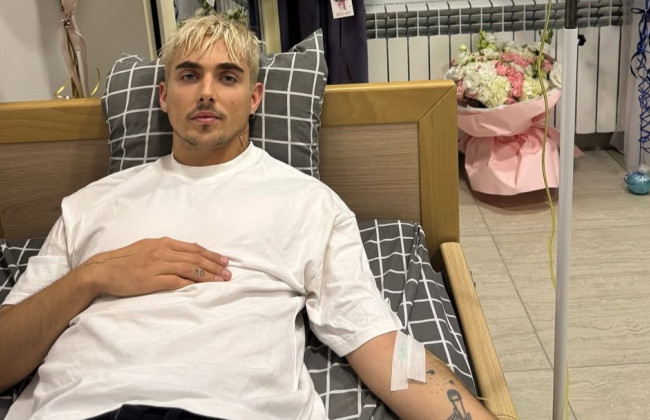 MELOVIN заявил, что не выдержал «давления от службы в ГПСУ и концертов» и лег в клинику