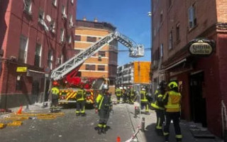 Потужний вибух газу в Мадриді зруйнував житловий будинок і бар