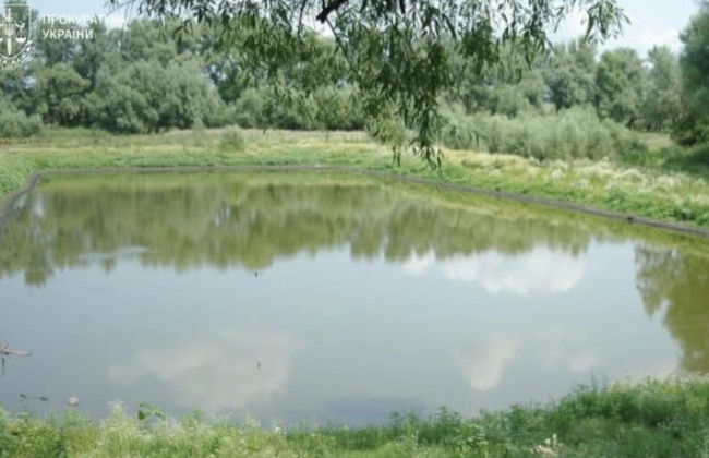 В Черкасской области будут судить мужчину, который сделал пруд на земле для ведения сельского хозяйства