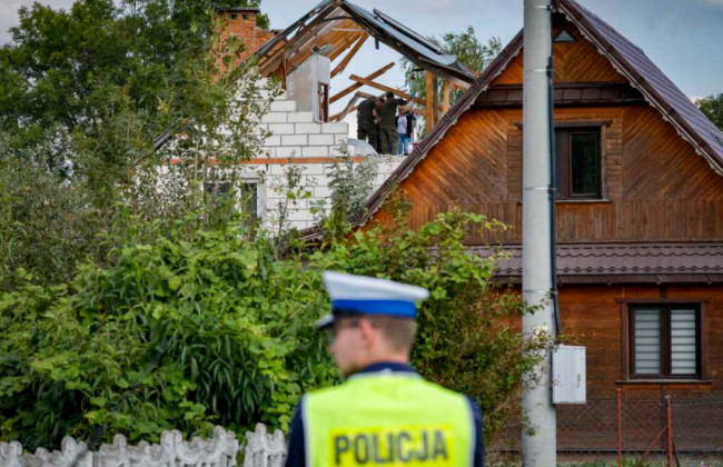 В дом в Польше во время атаки российских дронов попала ракета с F-16, а не беспилотник — Rzeczpospolita