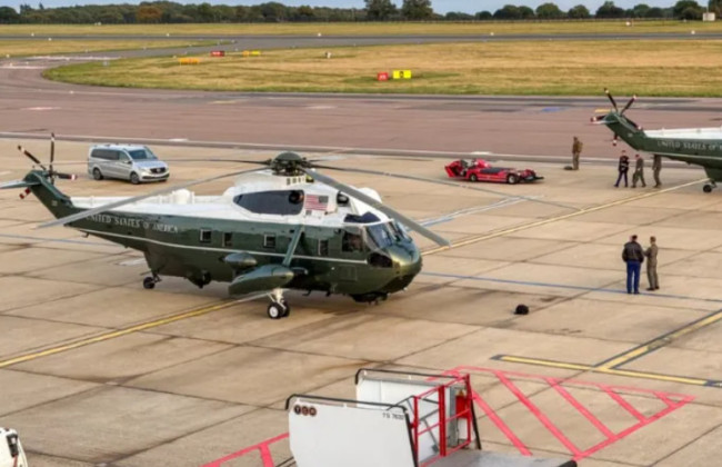 Вертолет Трампа совершил экстренную посадку возле Лутона — известна причина инцидента