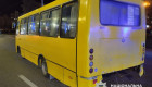 У Києві у Голосіївському районі водій авто врізався у маршрутку – фото
