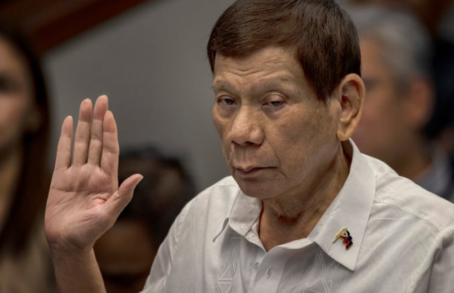 МКС обвинил экс-президента Филиппин Дутерте в преступлениях против человечности