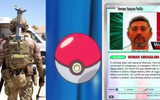 В США правоохранители опубликовали видео задержания нелегалов под музыку из Покемонов