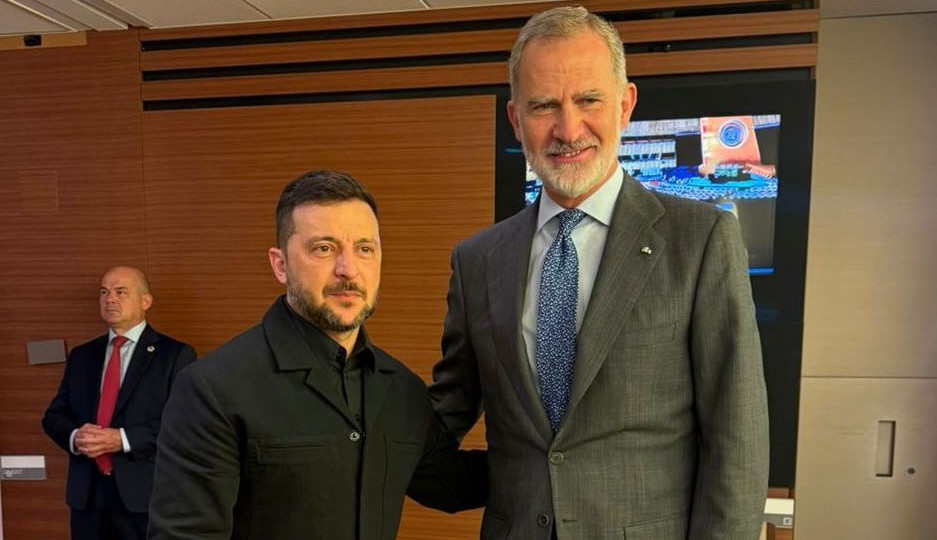 Володимир Зеленський зустрівся з королем Іспанії Феліпе VI