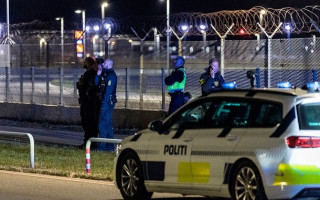 В Дании приостанавливал работу аэропорт из-за дронов в воздушном пространстве, видео