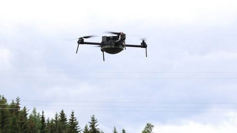 В Финляндии над ГЭС был замечен неизвестный беспилотник