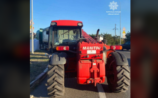 «Фальшивый тракторист»: в Киевской области задержали водителя с липовыми документами