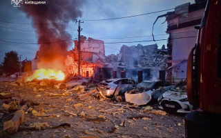 Зеленский о массированном обстреле: Будем наносить ответные удары, чтобы принудить РФ к дипломатии, фото и видео