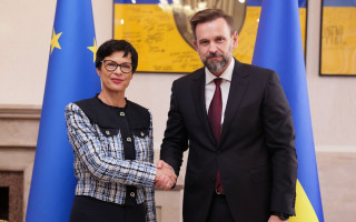 Заместитель главы ОП Никита обсудил с еврокомиссаром Кос и послом ЕС Матерновой выполнение законодательства о нацсообществах