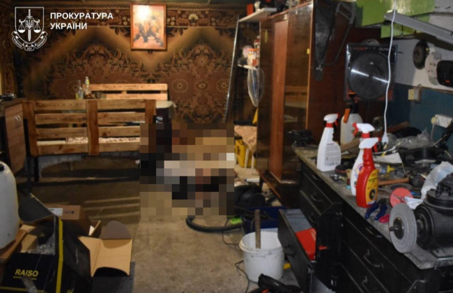 В Киевской области мужчина убил деревянной палкой любовницу и 4 дня держал тело в гараже
