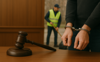 На Закарпатье суд назначил реальное наказание за уклонение от общественных работ