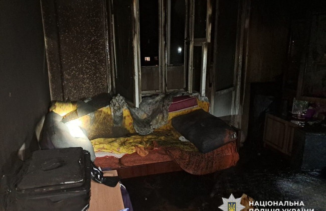 У Києві іноземець спалив орендовану квартиру колишньої через розрив стосунків