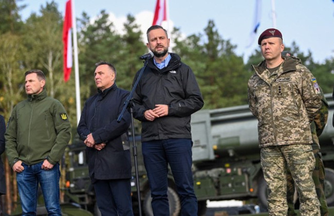 В Польше открыли норвежский учебный центр для украинских военных