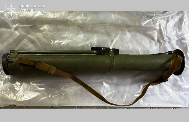 В Винницкой области будут судить мужчину, который хранил дома противотанковый гранатомет и взрывчатку