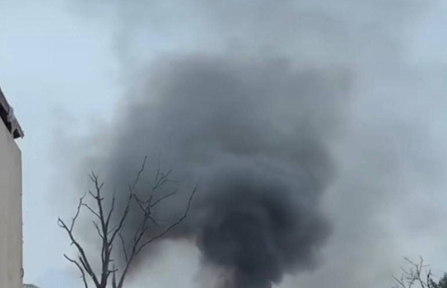 Львов находится под самым массовым ударом – нет света, не ходит транспорт, над городом дым