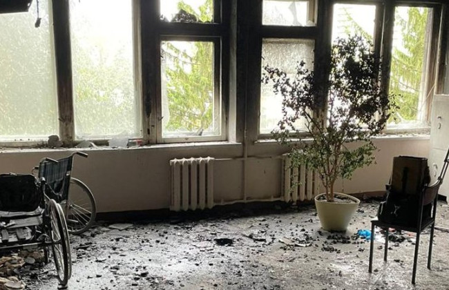 Отделение Киевского Института кардиологии возобновило работу после обстрела