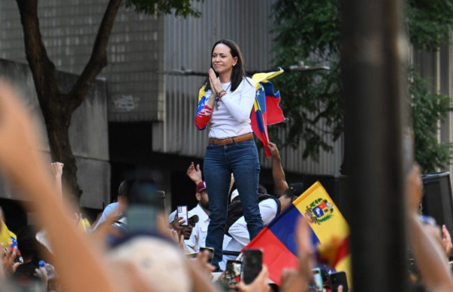 Лидер венесуэльской оппозиции Мария Мачадо получила Нобелевскую премию мира