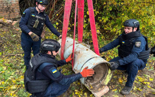 На Чернігівщині бойова частина ракети «Іскандер-К» впала на присадибну ділянку – фото