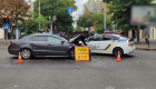 ДТП у центрі Одеси з постраждалими: мікроавтобус проїхав на червоне та в’їхав у легковик, фото