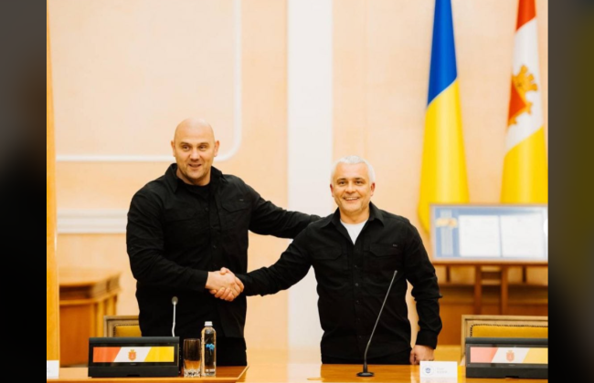 В Одессе официально представили начальника новосозданной городской военной администрации — Сергея Лысака