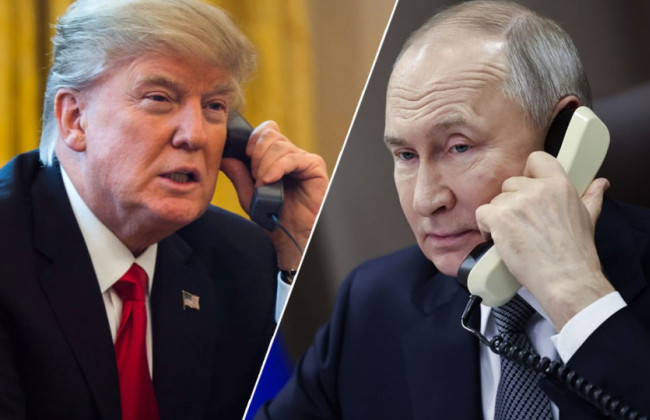 Трамп проведе телефонну розмову з Путіним перед зустріччю з Зеленським