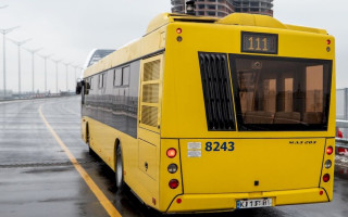 В Киеве изменят движение транспорта через новый Подольский мост во время воздушной тревоги