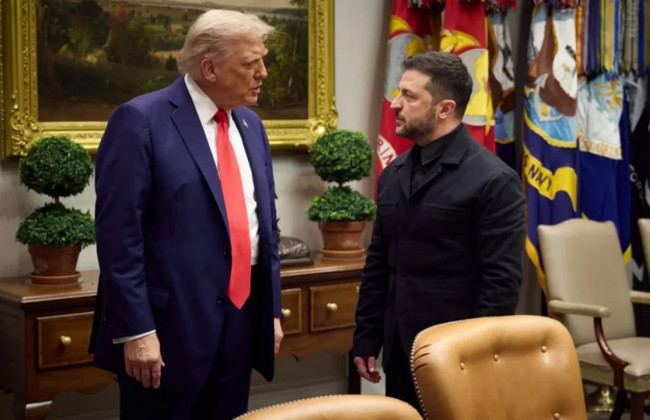 Трамп заявил, что не обсуждал передачу Донбасса России