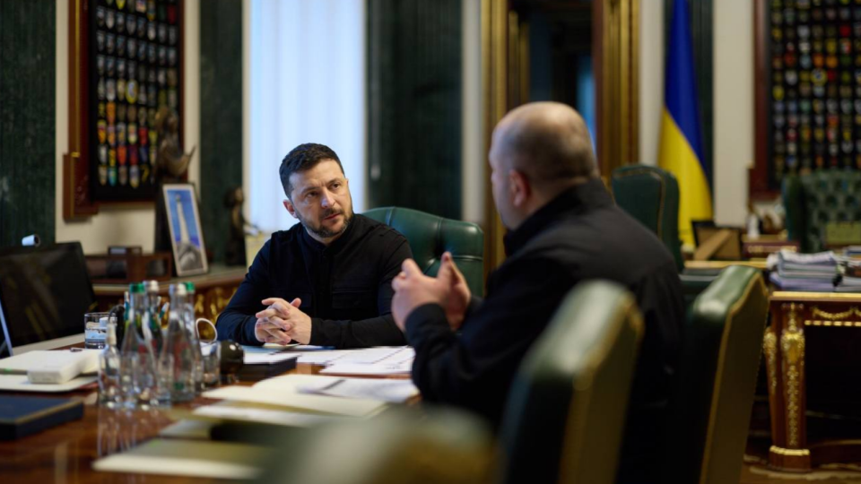 Володимир Зеленський анонсував трансформацію апарату РНБО і забезпечення українською зброєю на фронті не менше 50%