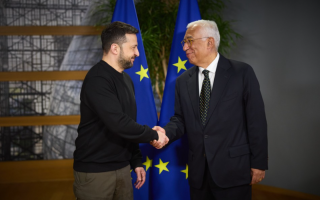 Антониу Кошта пригласил Владимира Зеленского на заседание Евросовета в Брюсселе 23 октября