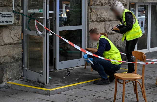 В Польше арестовали мужчину, подозреваемого в поджоге офиса партии Дональда Туска