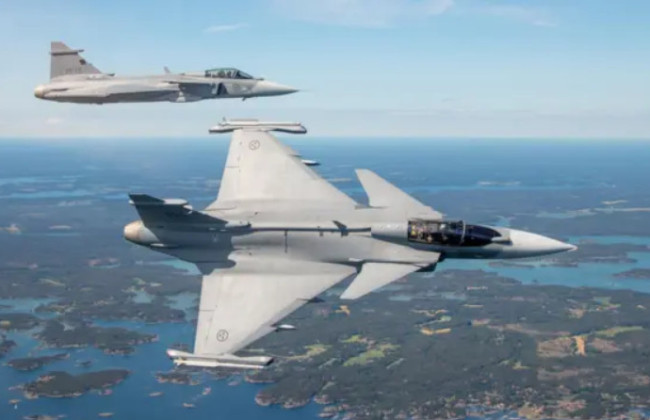 Украина закупит 120-150 новейших шведских истребителей Gripen